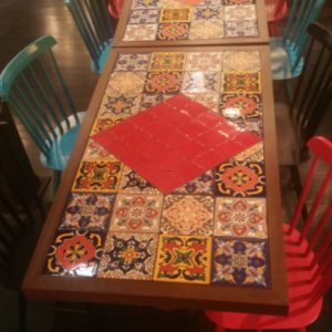 Mosaic Tabletop Tiling